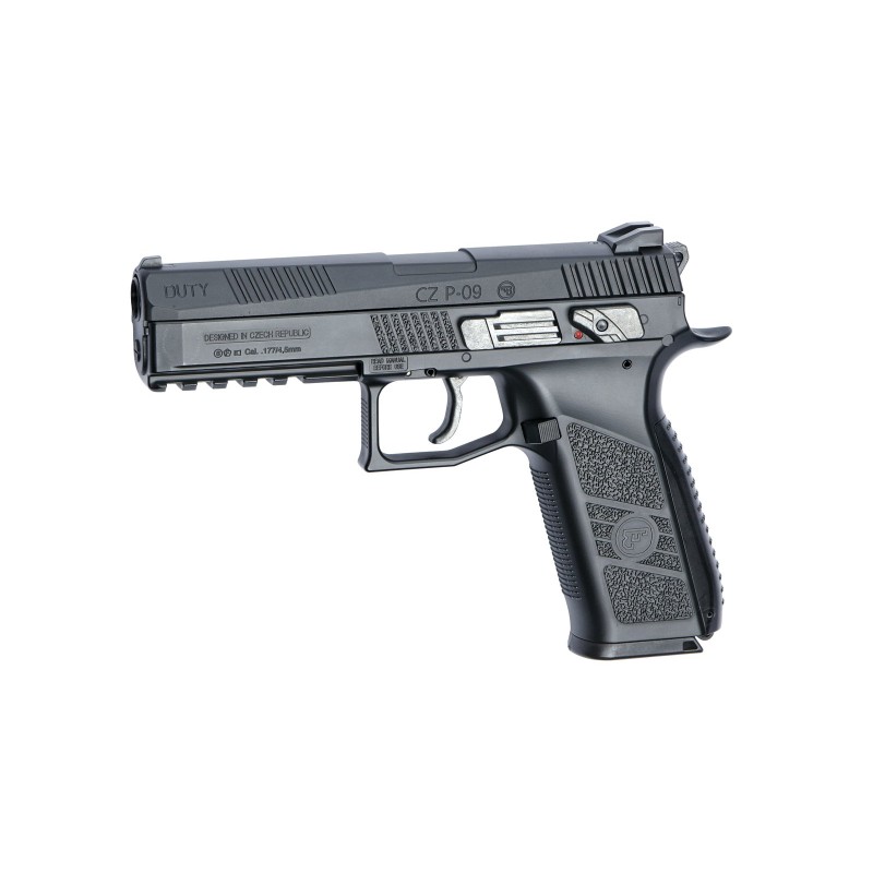 pistolet gbb cz p09- duty co2 45 -plombs ou bbs